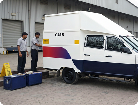 Cash transfer process in cms India