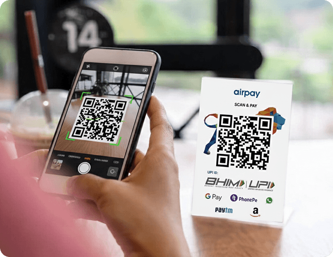 UPI QR code payment solution in India