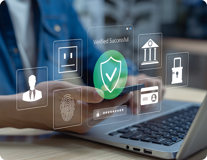 Bank account validation secure process