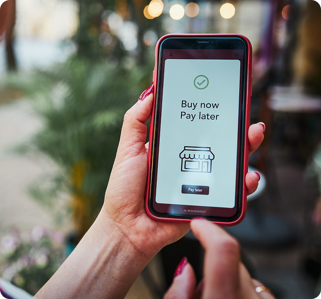 Shop now pay later for easy shopping
