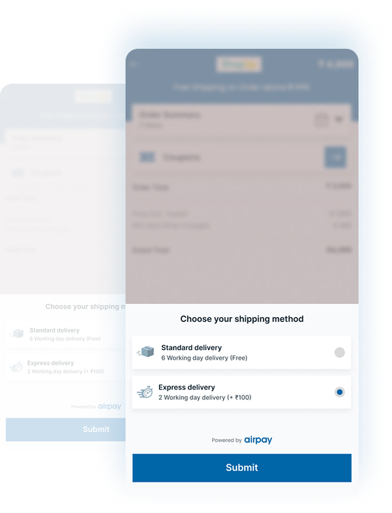 Quick checkout solution for faster orders