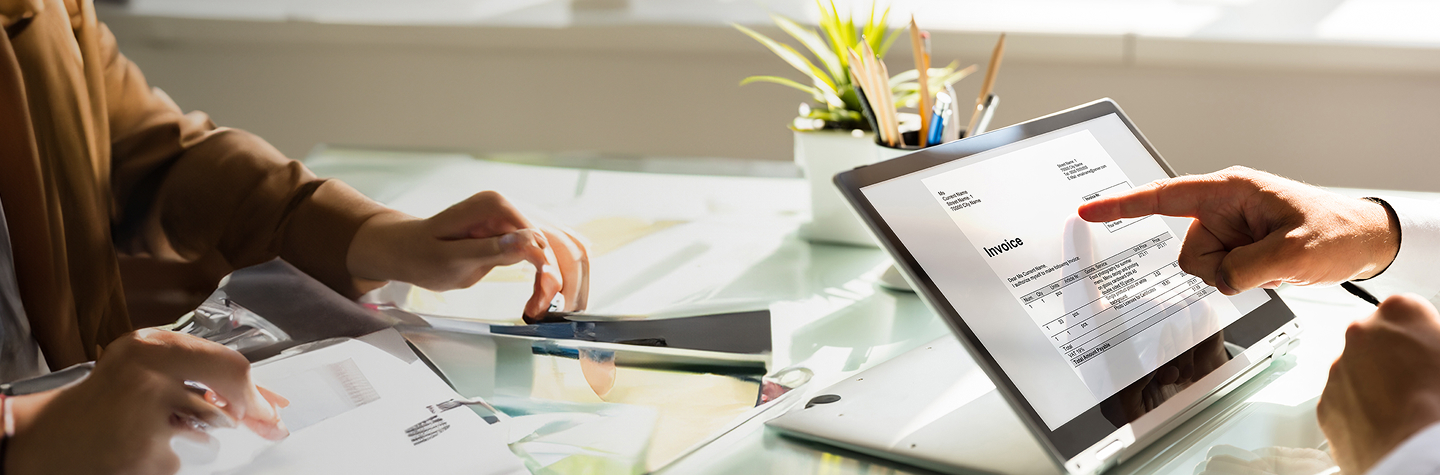 Invoice payment gateway background