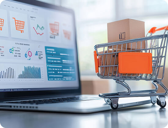 Fraud detection in online payments ecommerce analytics dashboard