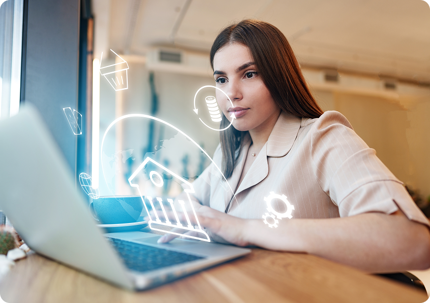 Virtual account number process flow